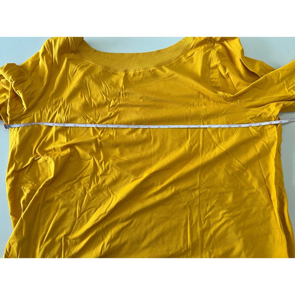 Anybody Cozy Knit Criss Cross Back Long Sleeve Top GOLDEN NWOT SIZE 3XL - Picture 8 of 9